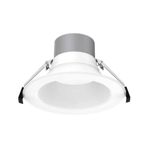 Lotus LED Lights 6 Inch Round Commercial White Wattage/CCT Selectable 12W/16W/22W/26W/30W 2700K/3000K/3500K/4000K/5000K 120-347V 0-10V Air-Tight 80 CRI (DL254-6-30W-M-A5C5-HO)