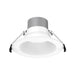 Lotus LED Lights 6 Inch Round Commercial White Wattage/CCT Selectable 12W/16W/22W/26W/30W 2700K/3000K/3500K/4000K/5000K 120-347V 0-10V Air-Tight 80 CRI (DL254-6-30W-M-A5C5-HO)