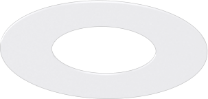 EIKO DL4-GR-WH Downlight 4 Inch Goof Ring White Accessory (15198)