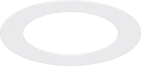 EIKO DL8-GR-WH Downlight 8 Inch Goof Ring White Accessory (15205)