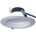 Litetronics 23W 6 Inch LED Round Downlight Wattage/CCT Selectable 13W/17W/23W 2700K/3000K/3500K/4000K/5000K Dimmable 120-277V White With Sensor Capability (DLR23W6S)