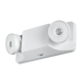 Dual-Lite EZ-2L High Impact UL Flame Rated Thermoplastic Emergency Light 1W LED Heads White Finish (93123109)