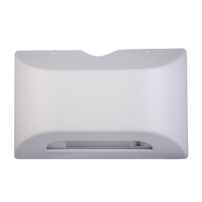 Dual-Lite LED Emergency Light With Heater 4 Lamp-Heads Wall Mount 120/277V 2.8W White Housing (PGW-HTR)