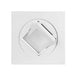 NICOR 4 Inch White Square Recessed LED Downlight CCT Selectable 2700K/3000K/3500K/4000K/5000K 93 CRI 120V White (DQR4MA2120S9WH)