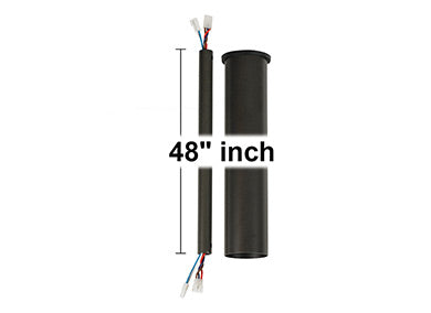 Generation Lighting 48 Inch Minimalist Downrod In Bronze (DRM48BZ)