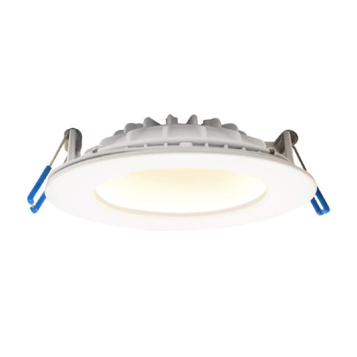 Lotus LED Lights 6 Inch Round Indirect Slim Recessed LED 15W CCT Selectable 2700K/3000K/3500K/4000K/5000K White 980-1050Lm Air-Tight (DS-LED-6-S15W-5CCT-WH)