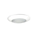 Maxlite 112191 Disk Light 4 Inch Round 10W 120V Triac Dimming 90 CRI CCT Selectable 2700K/3000K/3500K/4000K/5000K White (DSKL-4R10T9CS-W)