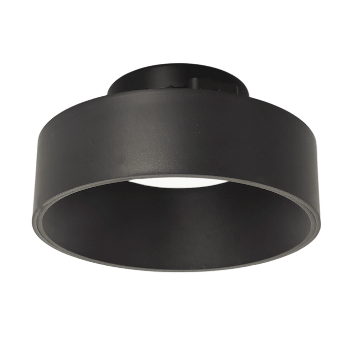 Lotus LED Lights Drop Trim For 4 Inch Multi Fit LED-S8W-MT Round Black (DT4-BK)