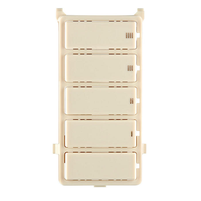 Leviton Decora Countdown Timer Switch Faceplate Color Change Kit Light Almond (DTKIT-T)
