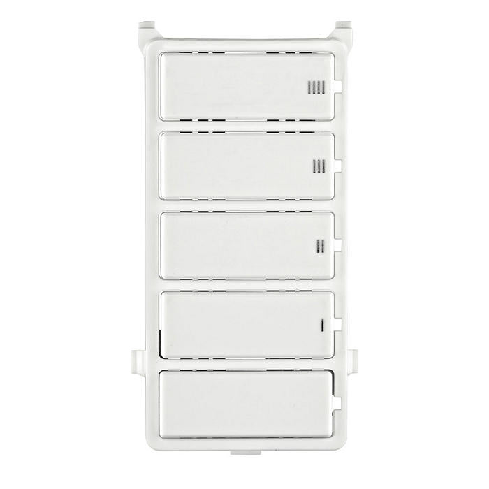 Leviton Decora Countdown Timer Switch Faceplate Color Change Kit White (DTKIT-W)