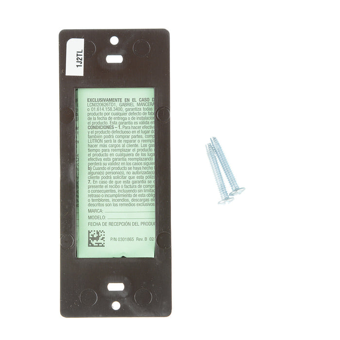 Lutron Diva Blank Insert Brown (DV-BI-BR)