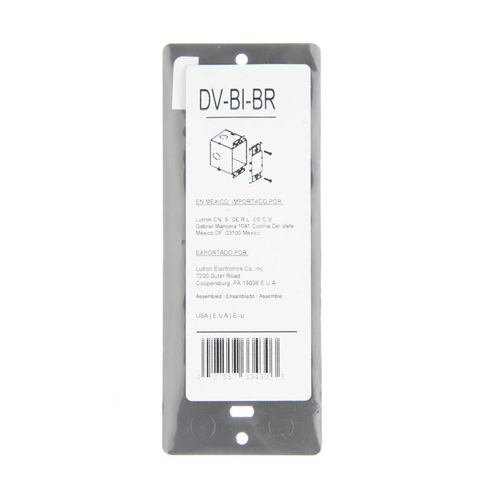 Lutron Diva Blank Insert Brown (DV-BI-BR)