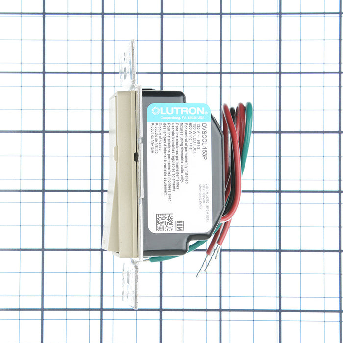 Lutron Diva LED+ Dimmer 150W Single Pole/3-Way Clay (DVSCCL-153P-CY)