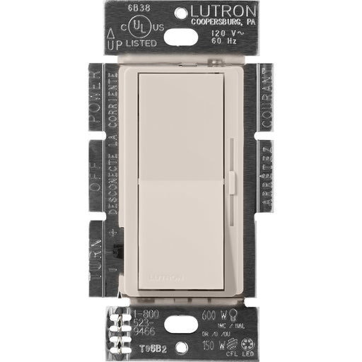 Lutron Diva 277V 6A Fluorescent 3-Way Taupe (DVSCF-103P-277TP)