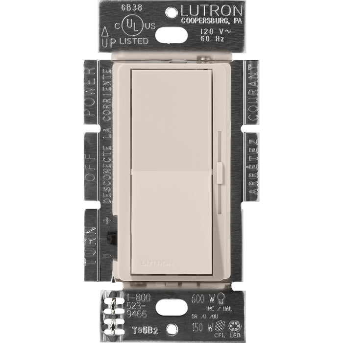Lutron Diva 8A Fluorescent 3-Way Taupe (DVSCF-103P-TP)
