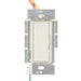 Lutron Diva (Gloss) 1.5A Single Pole 3-Speed Quite Fan/Light Control Truffle (DVSCFSQ-LF-TF)
