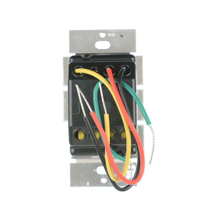 Lutron Diva (Gloss) 1.5A Single Pole 3-Speed Quite Fan/Light Control Truffle (DVSCFSQ-LF-TF)