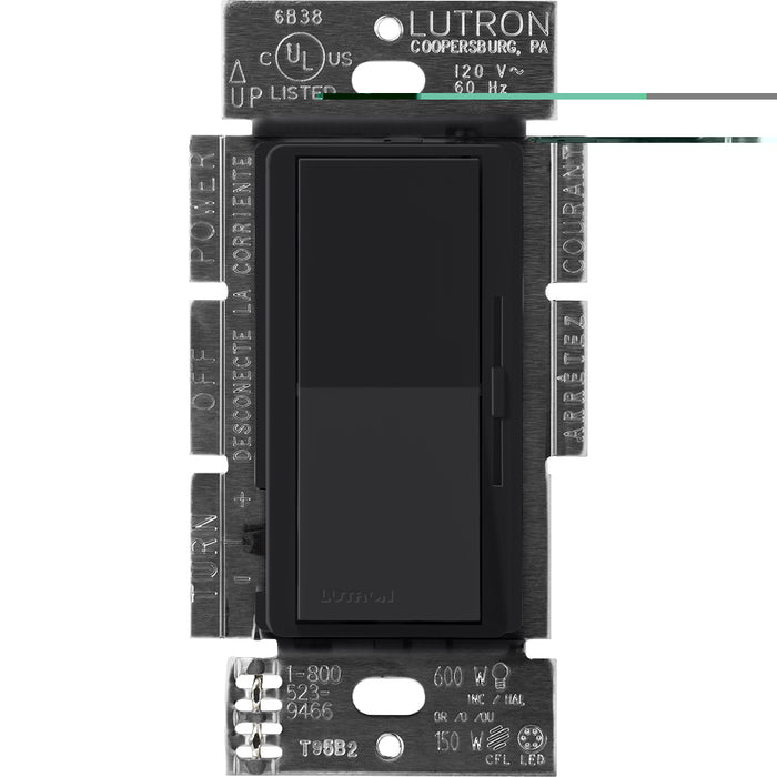 Lutron Diva 250W LED/ELV 3-Way Midnight (DVSCRP-253P-MN)