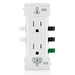 Leviton Decora Edge Tamper-Resistant Duplex Outlet 15A 125V White (E5325-W)