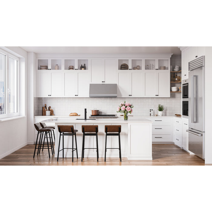 Broan-NuTone Elite Pro-Style Range Hood 30 Inch 600 CFM Stainless Steel (E6030SSM)