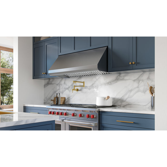 Broan-NuTone Elite Pro-Style Range Hood 42 Inch 1200 CFM Stainless Steel (E6042TSSM)