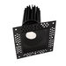 Lotus LED Lights 2 Inch Square Trimless Gimbal Black 11W LED Dim To Warm 3000-1800K 38 Degree Air-Tight 90 CRI (LED-2-S11W-DTW-BK-EY-T-SQ)