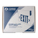 Lithonia Surface Mount LED Edge-Lit Single Face Red Emergency (EDG 1 R EL M6)