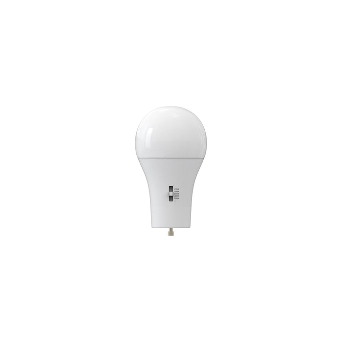 Maxlite 112299 Enhanced Series Enclosed LED A19 Lamp GU24 Base 8W 800Lm CCT Selectable 2700K/3000K/3500K/4000K/5000K Dimmable 90 CRI JA8 (EE8A19GU24D9CS-JA8)