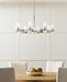 Generation Lighting Geneva Chandelier Polished Nickel Finish With Clear Glass Shades And Clear Glass Shades (CC1378PN)