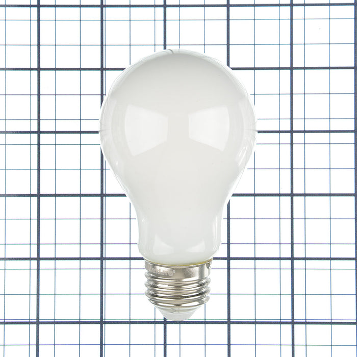Maxlite 110551 Enclosed Frosted Filament 8.5W A19 Dimmable 90 CRI 2700K JA8 Generation 1 (EFF8.5A19D927/JA81)