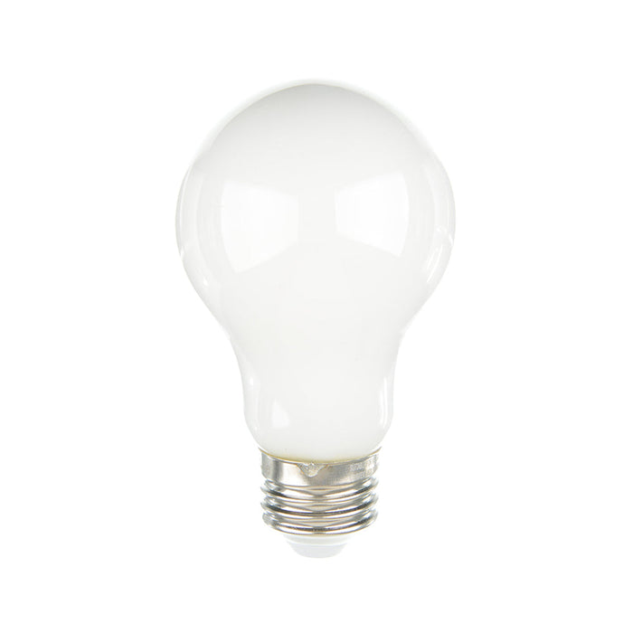 Maxlite 110552 Enclosed Frosted Filament 8.5W A19 Dimmable 90 CRI 3000K JA8 Generation 1 (EFF8.5A19D930/JA81)