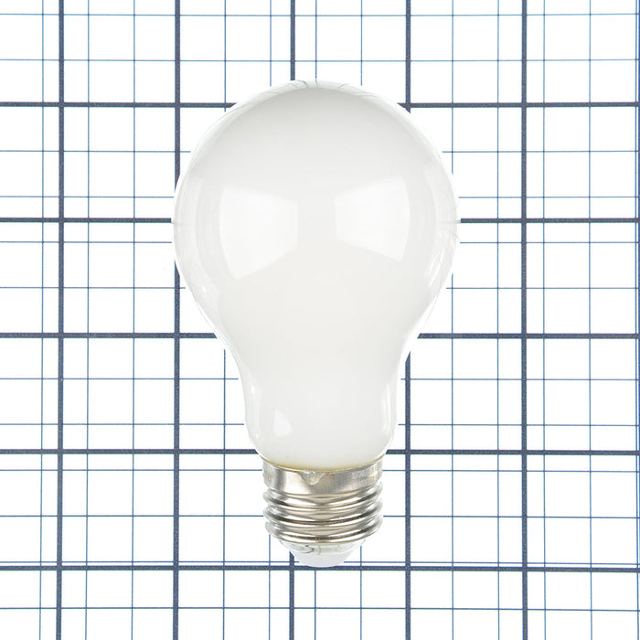 Maxlite 110552 Enclosed Frosted Filament 8.5W A19 Dimmable 90 CRI 3000K JA8 Generation 1 (EFF8.5A19D930/JA81)
