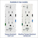 Leviton Lever Edge 15A 125V Self-Test Tamper-Resistant GFCI White (EGFT1-W)