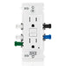 Leviton Lever Edge 15A 125V Self-Test Tamper-Resistant GFCI White (EGFT1-W)