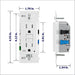 Leviton Lever Edge 15A 125V Self-Test Tamper-Resistant/Weather-Resistant GFCI White (EGFW1-KW)