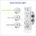 Leviton Lever Edge 15A 125V Self-Test Tamper-Resistant/Weather-Resistant GFCI White (EGFW1-KW)