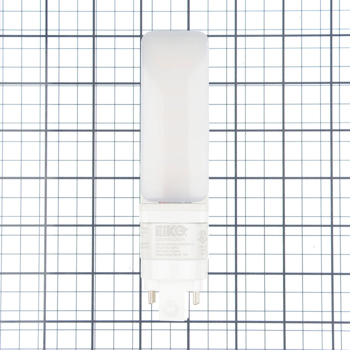 EIKO LED12W4PH/G24Q/835DM-G7 Dual-Mode Ballast Compatible 4-Pin 12W-1100Lm Horizontal G24q Base 80 CRI 3500K 120-277V LED (09630)