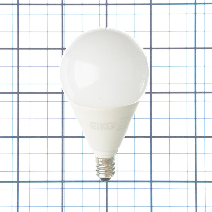EIKO L6WA15/830PF/D/E12 6W 450Lm LED A15 80 CRI 3000K Plastic Frosted Dimmable E12 Base (13035)