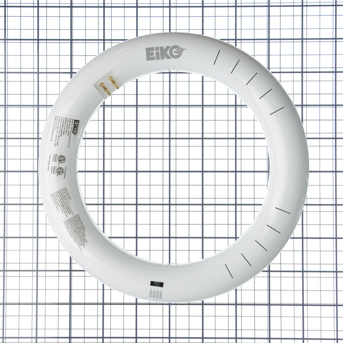 EIKO L11WT9/C8/ABP/FCCT/U 11W 1400Lm LED T9 Circline 8 Inch Type A+B Plastic CCT Selectable 3500K/4000K/5000K/6500K 120-277V (15330)