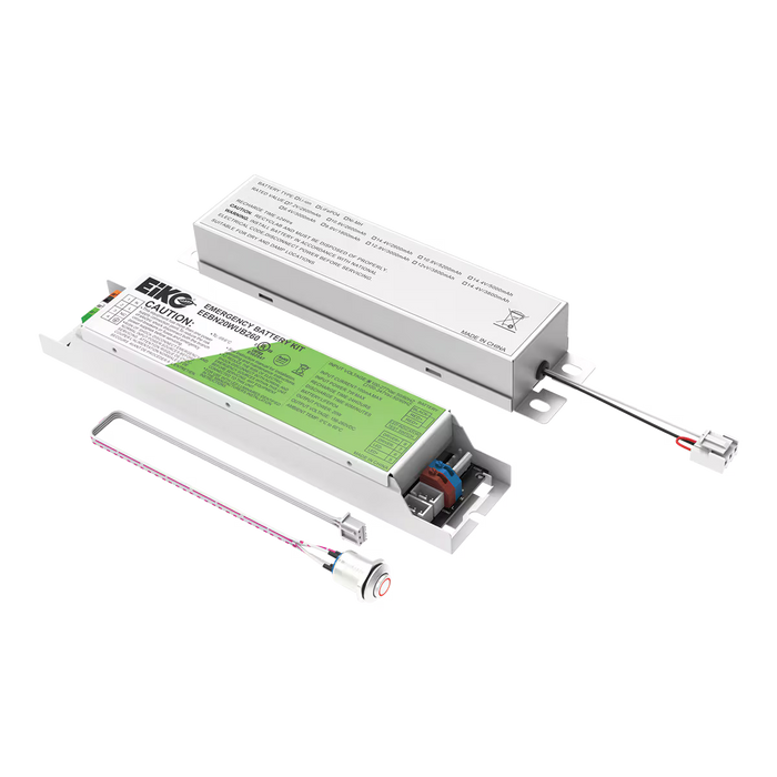 EIKO EEBN20WUB260 Emergency Battery Kit Internal 20W 100-277Vac 50/60Hz 156-260Vdc (16140)