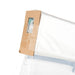 Standard-BL Edgelit Aluminum Exit Sign Single Face Red Letters Mirror Panel White Housing Battery Backup (ELXTEU1RMWEMSDT-USA)
