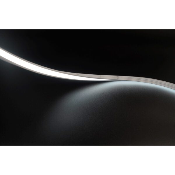 Lotus LED Lights Recessed Mount Side Bendable LED Neonflex 24V DC 4000K 3W Per Foot 10Mm 90 CRI IP67 4 Foot (ES-1010HB-C-10W-IP67-40K-4FT)
