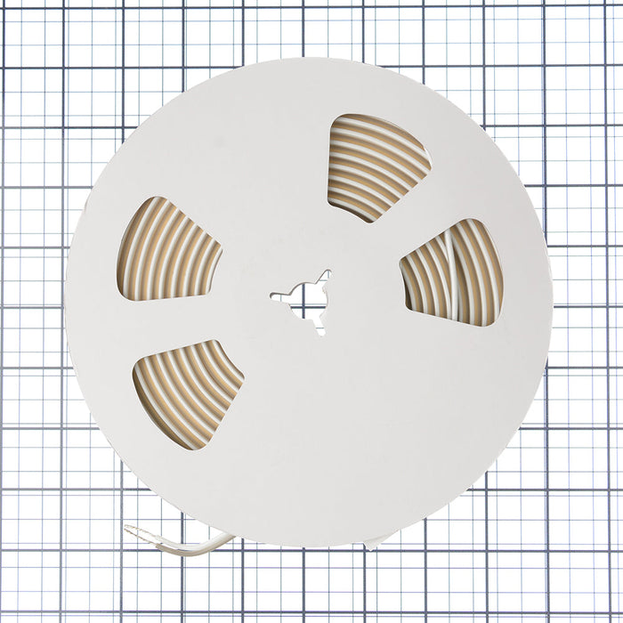 Lotus LED Lights Sauna COB LED Tape Light 24V DC 4000K 3W Per Foot 12Mm 90 CRI IP67 5 Year Warranty 16 Foot (ES-FSCOBWW-24-IP67-40K-16FT)