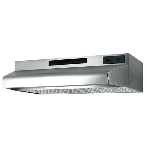 Air King 30 Inch Stainless Steel Range Hood Variable Speed Control LED Lighting (ECQ308)