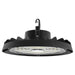 ESL Vision Round LED High Bay Wattage/CCT Selectable 100W/150W/200W 3500K/4000K/5000K 1200-277V 0-10V Dimming 80 CRI Black (ESL-HFX-100200W-13550-BK-90D)