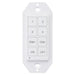 ESL Vision Intellisense Battery Powered Wireless Wall Switch 8 Buttons 4 Separate Configurable Scene Buttons Dim+/Dim- Buttons On-Auto/Off Buttons (ESL-ISS-WS-B8B-01)