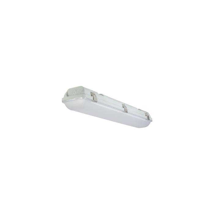 ESL Vision Vapor Tight 2 Foot Wattage/CCT Selectable 20W/25W/30W 3000K/4000K/5000K 120-277Vac Input 0-10V Dimming Daylight Harvesting And Occupancy Sensor (ESL-VP2-2030W-13050-5DHOC)