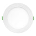 ESL Vision 6 Inch Round DDSK Series Downlight 12W CCT Adjustable 2700K/3000K/3500K/4000K/5000K 1026Lm 90 CRI 120V Triac Dimmable White Housing (ESL-WFR-R6-12W-32750-WH)