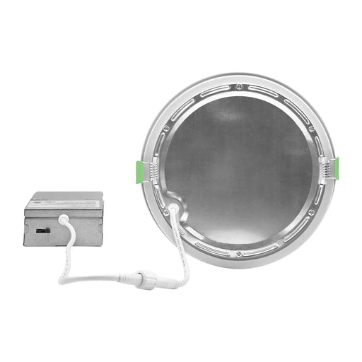 ESL Vision 6 Inch Round DDSK Series Downlight 12W CCT Adjustable 2700K/3000K/3500K/4000K/5000K 1026Lm 90 CRI 120V Triac Dimmable White Housing (ESL-WFR-R6-12W-32750-WH)