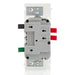 Leviton Decora Lever Edge Rocker Slide Dimmer Switch 150W LED/CFL/Incandescent White (ESL01-1LW)
